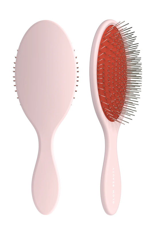 Glow Beauty Detangling Brush (Ballerina Pink Matte)